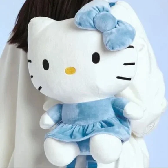 Forever 21 | Bags | Hello Kitty Plush Backpack Angel 
